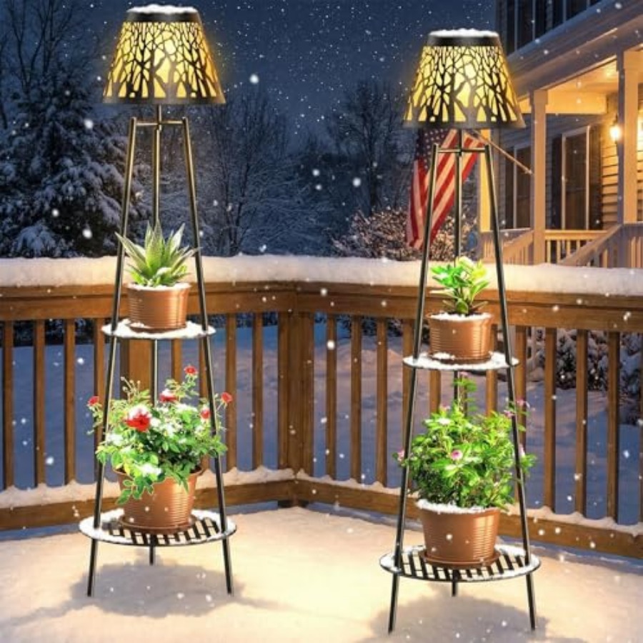 2 Pack Outdoor Solar Floor Lam - Outdoor Lighting For Garden recensie en prijs