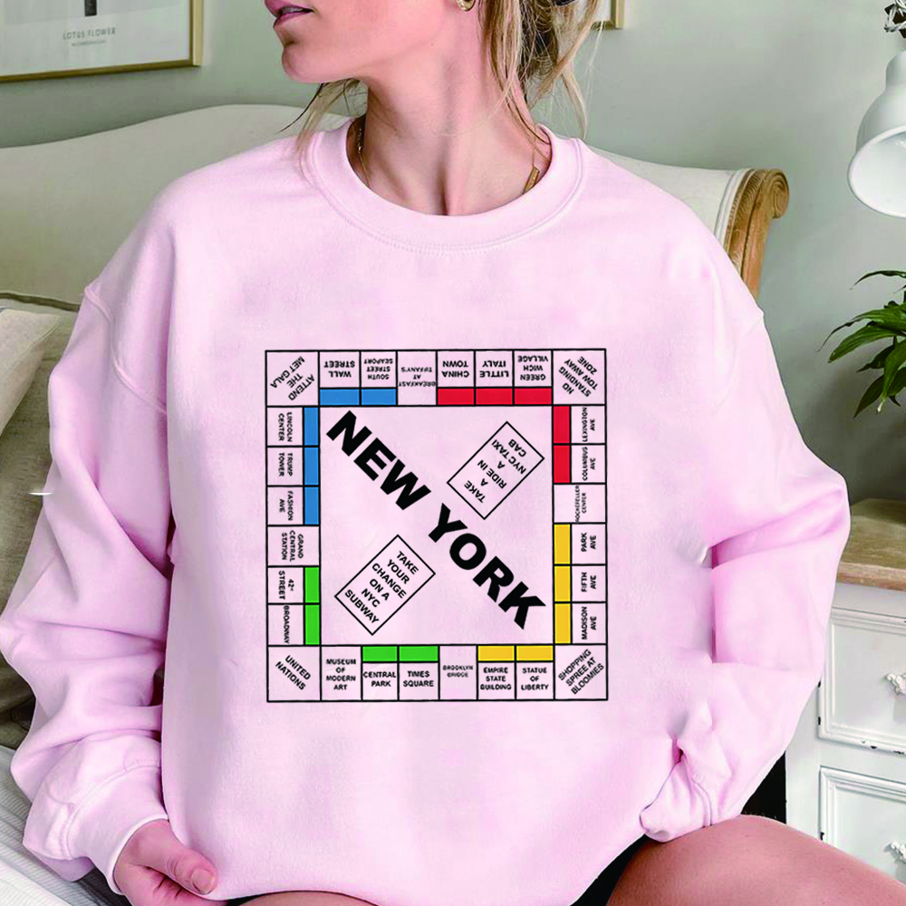 New York Monopoly Sweatshirt a - Outdoor Lighting New York recensie en prijs