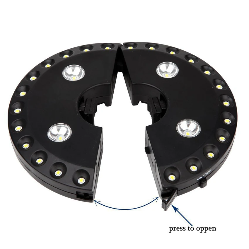 Super Bright Umbrella Pole Lig - Outdoor Lighting Poles recensie en prijs