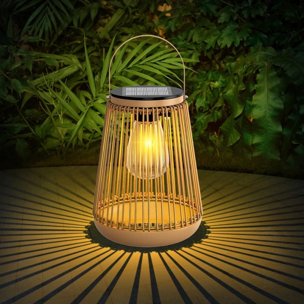 IP65 Waterproof Solar Rattan L - Outdoor Lighting For Garden recensie en prijs
