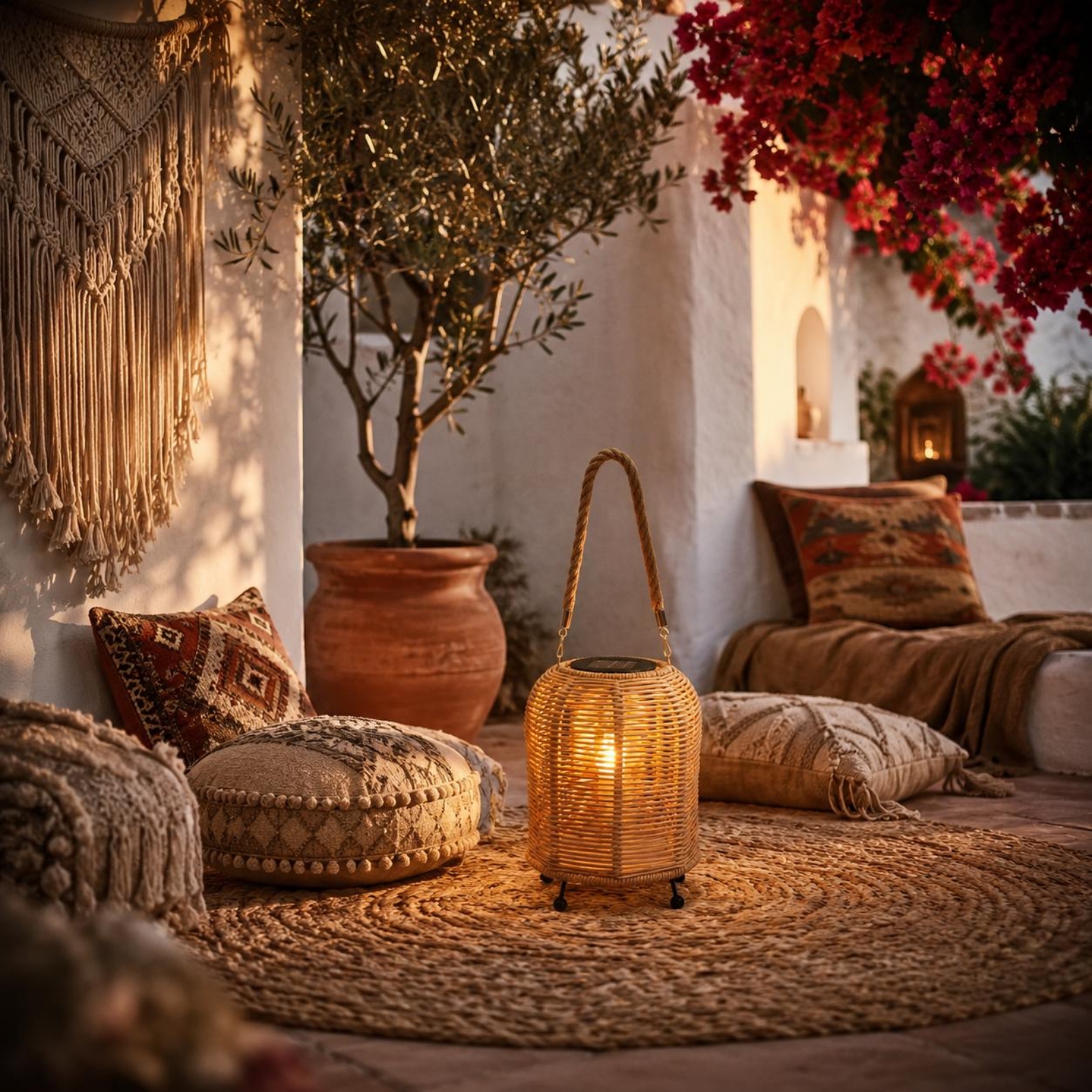 Handwoven Solar Lantern Warm L - Hanging Outdoor Lighting recensie en prijs