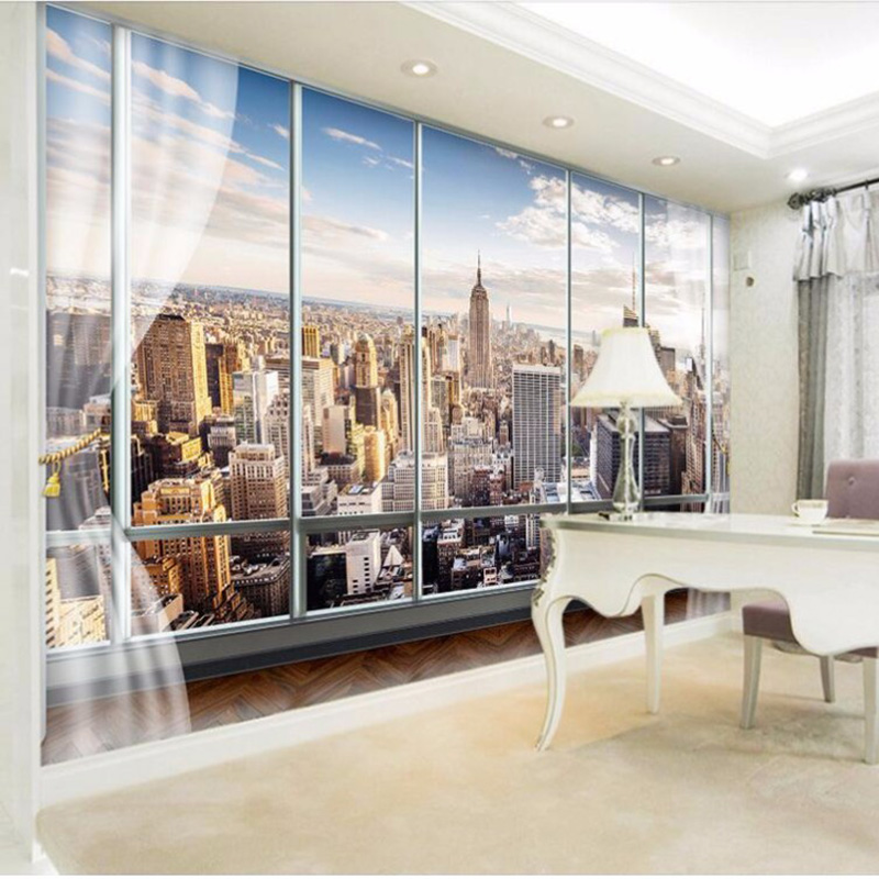 Photo Wallpaper Custom 3D Ster - Outdoor Lighting New York recensie en prijs