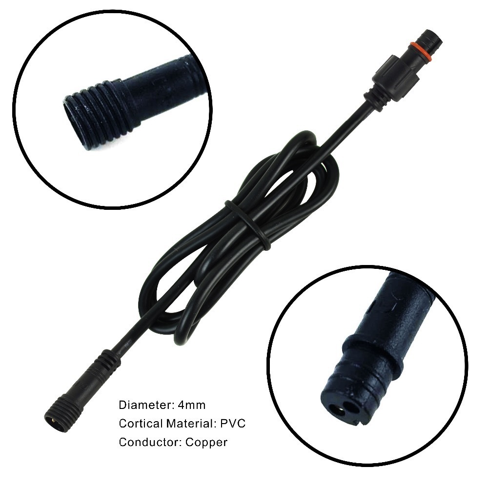 2pin DC LED Cable 1 Metre Exte - Outdoor Lighting Extension Cord recensie en prijs