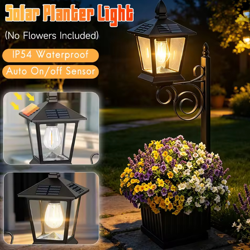 2-in-1 Solar Garden Planter La - Outdoor Lighting For Garden recensie en prijs