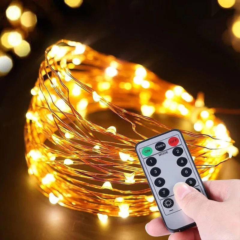 Wedding Copper Silver Wire Gar - Outdoor Lighting Ideas For Party recensie en prijs