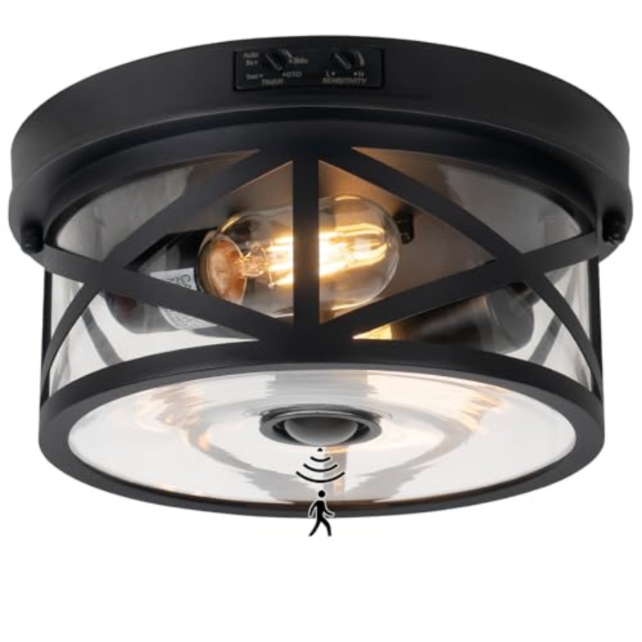 Motion Sensor Outdoor Ceiling  - Outdoor Lighting Fixtures recensie en prijs