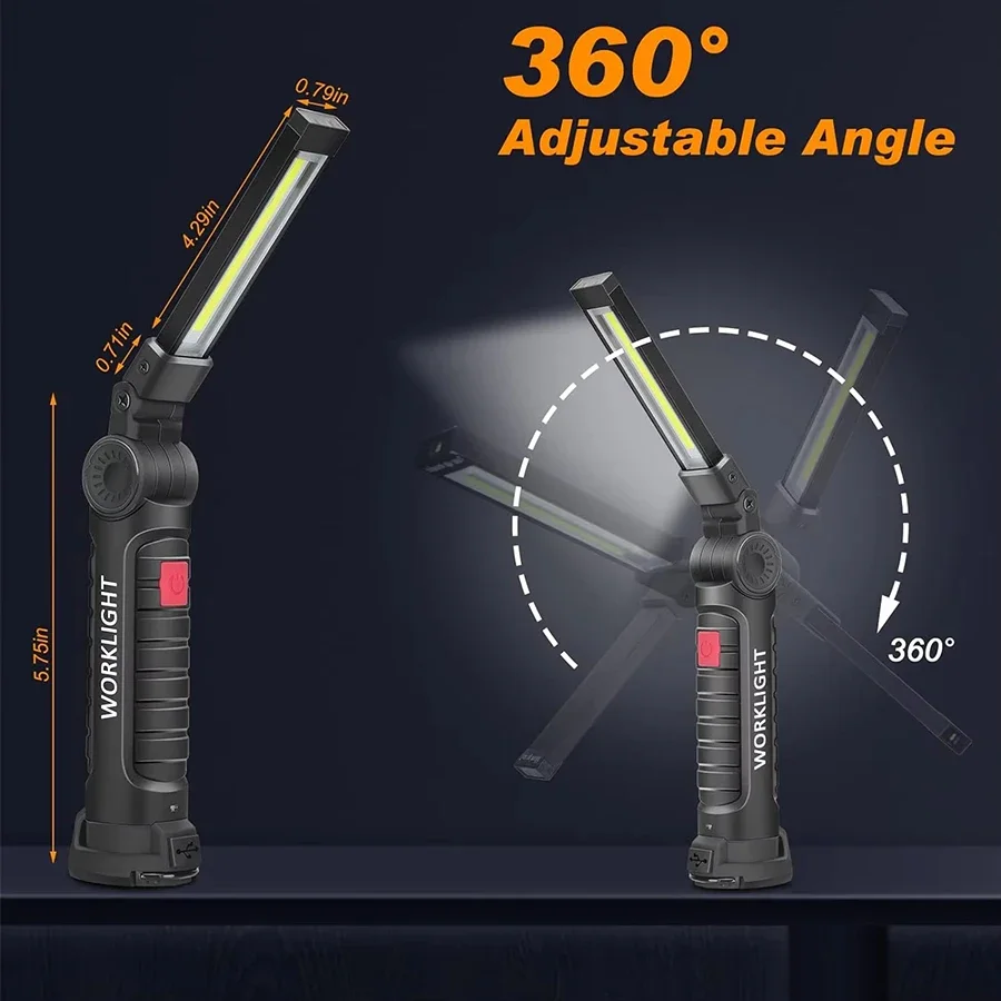 New Portable COB LED Flashligh - Hanging Outdoor Lighting recensie en prijs