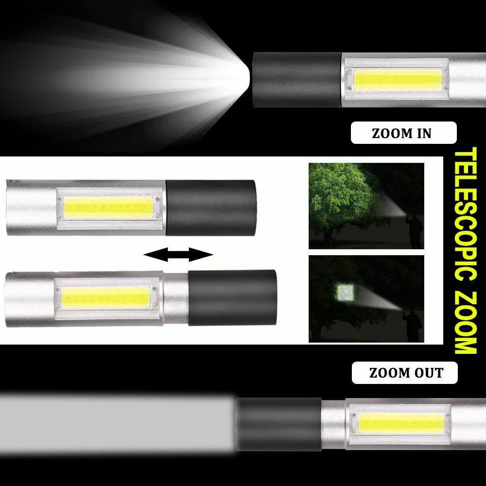 Mini LED Flashlight Zoomable U - Outdoor Lighting Ideas For Party recensie en prijs