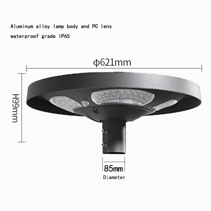 Waterproof IP65 UFO Solar LED  - Outdoor Lighting Poles recensie en prijs