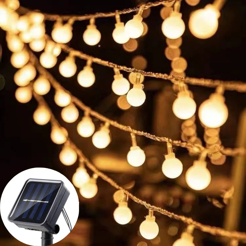 100LED Ball Garland Fairy Ligh - Xmas Outdoor Lighting Decorations recensie en prijs