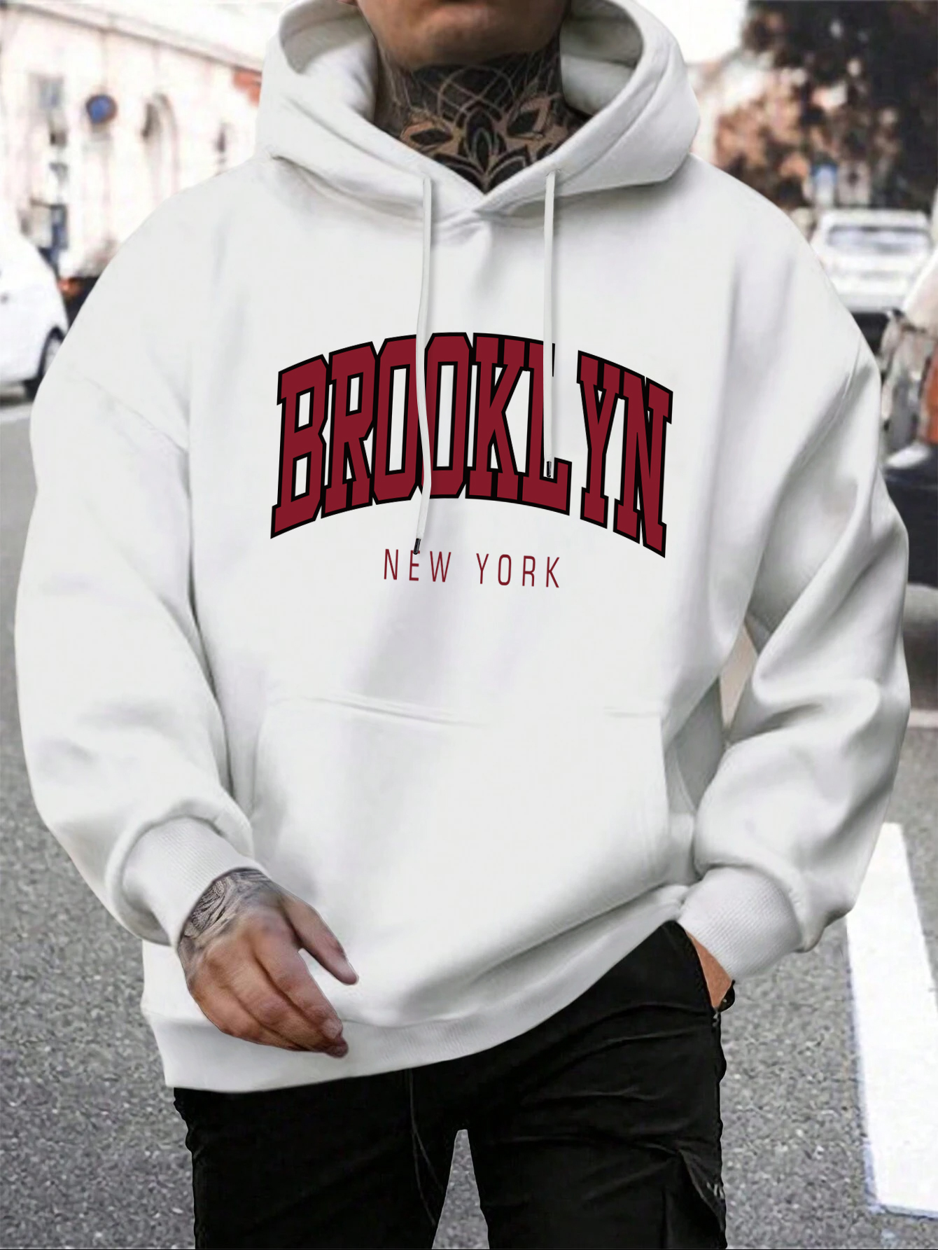 Brooklyn New York Printed Swea - Outdoor Lighting New York recensie en prijs