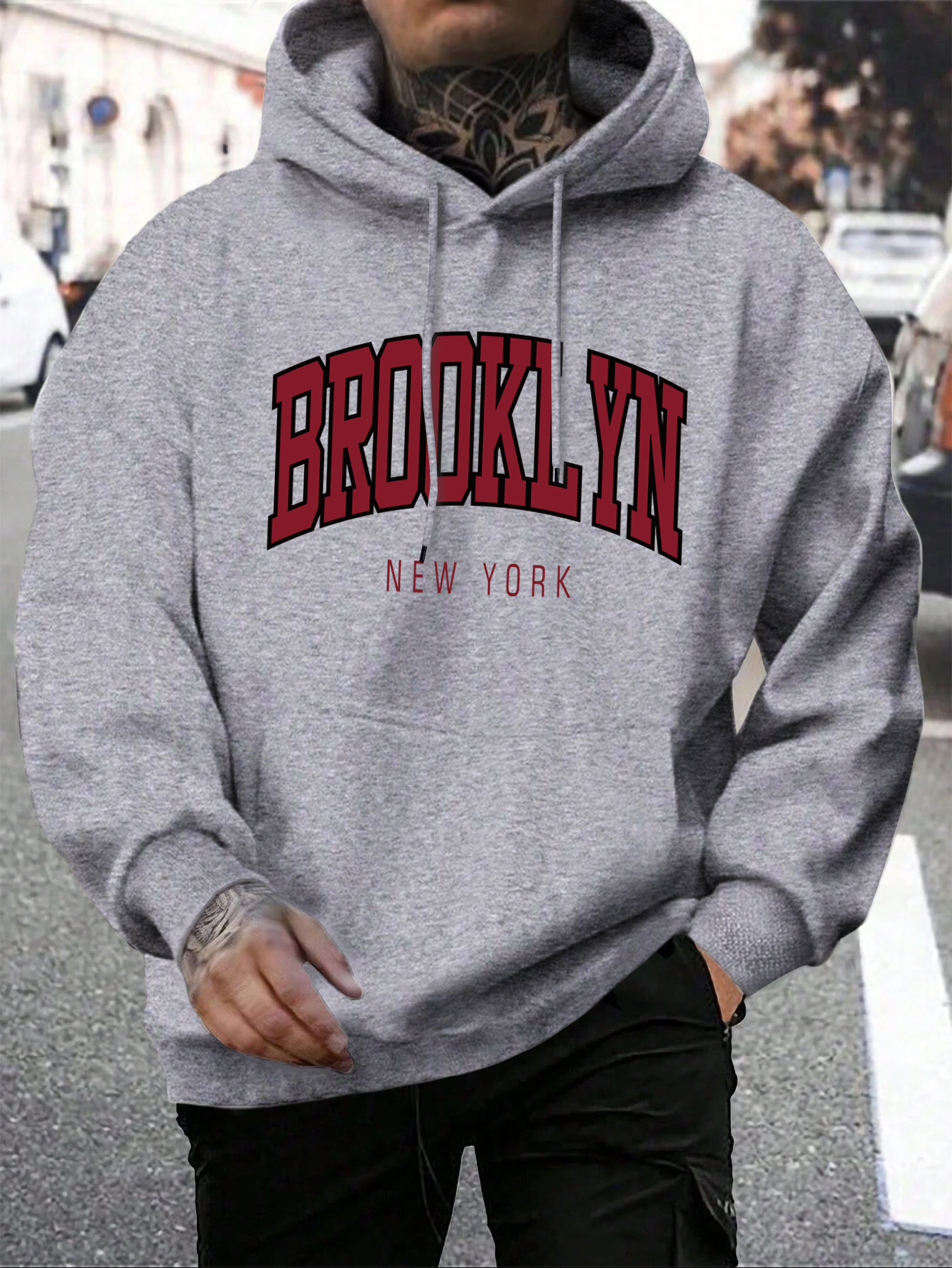 Brooklyn New York Printed Swea - Outdoor Lighting New York recensie en prijs