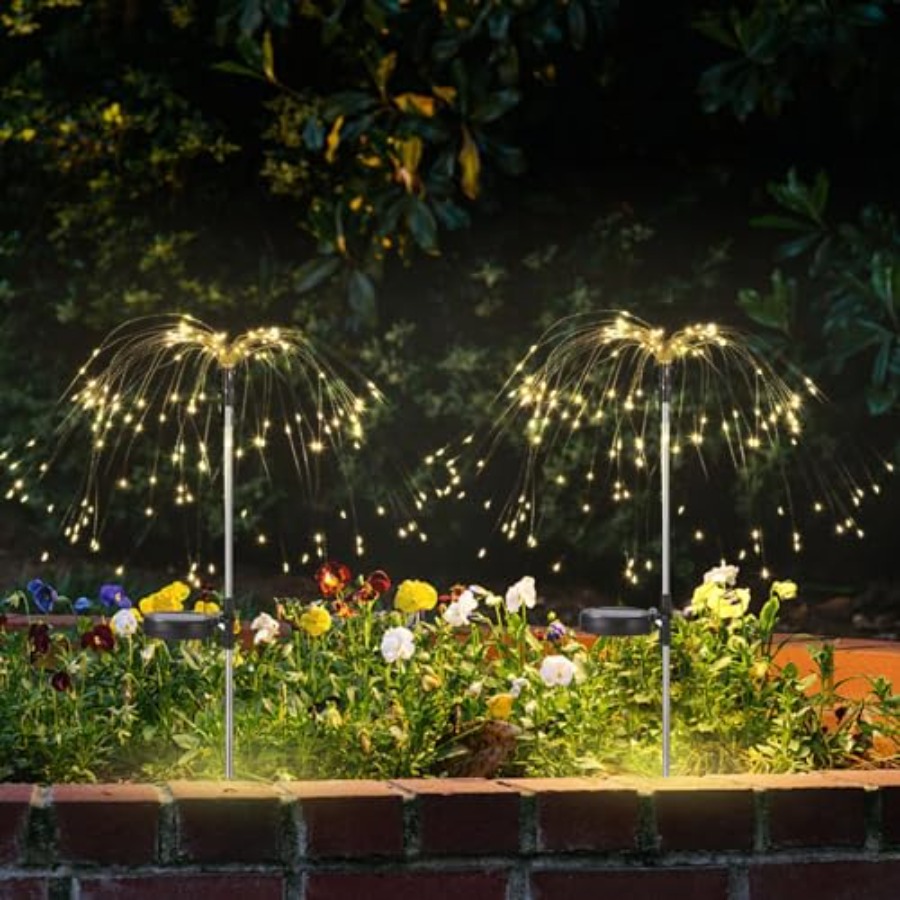 Solar Firework Lights Outdoor, - Outdoor Lighting Poles recensie en prijs