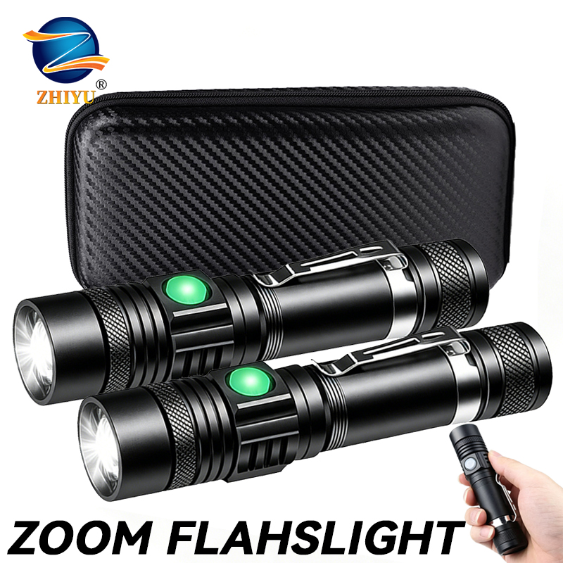 T6 LED Rechargeable Flashlight - Outdoor Lighting Fixtures recensie en prijs