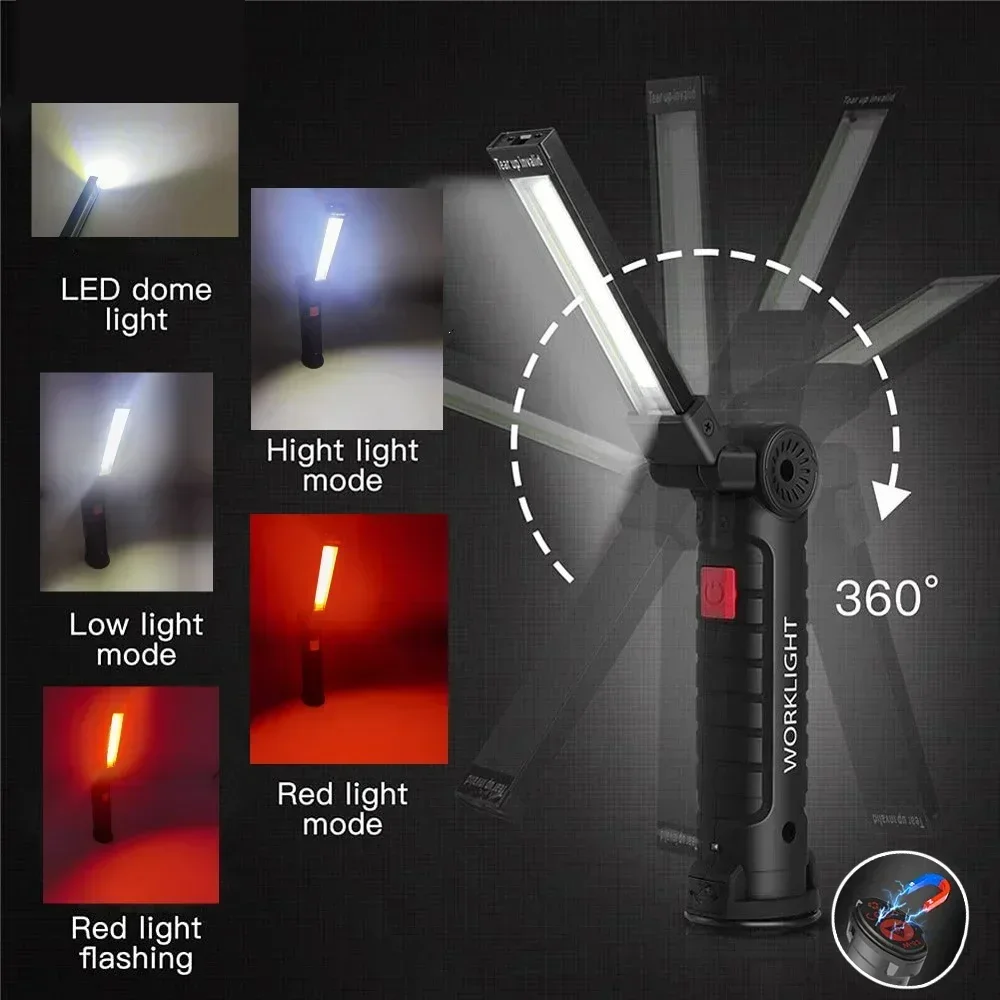 LED COB Flashlight USB Recharg - Outdoor Lighting Fixtures recensie en prijs