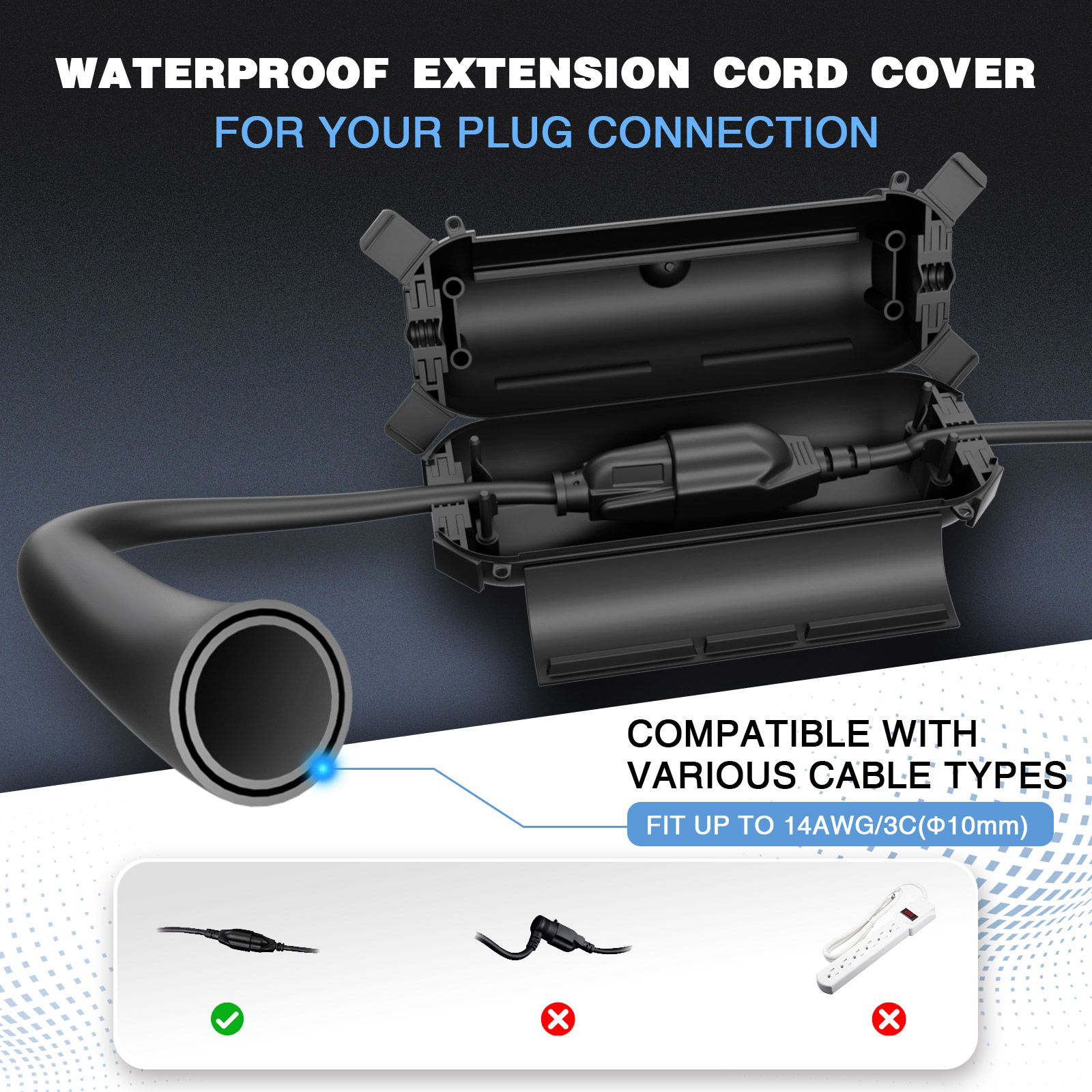 Weatherproof Outdoor Extension - Outdoor Lighting Extension Cord recensie en prijs