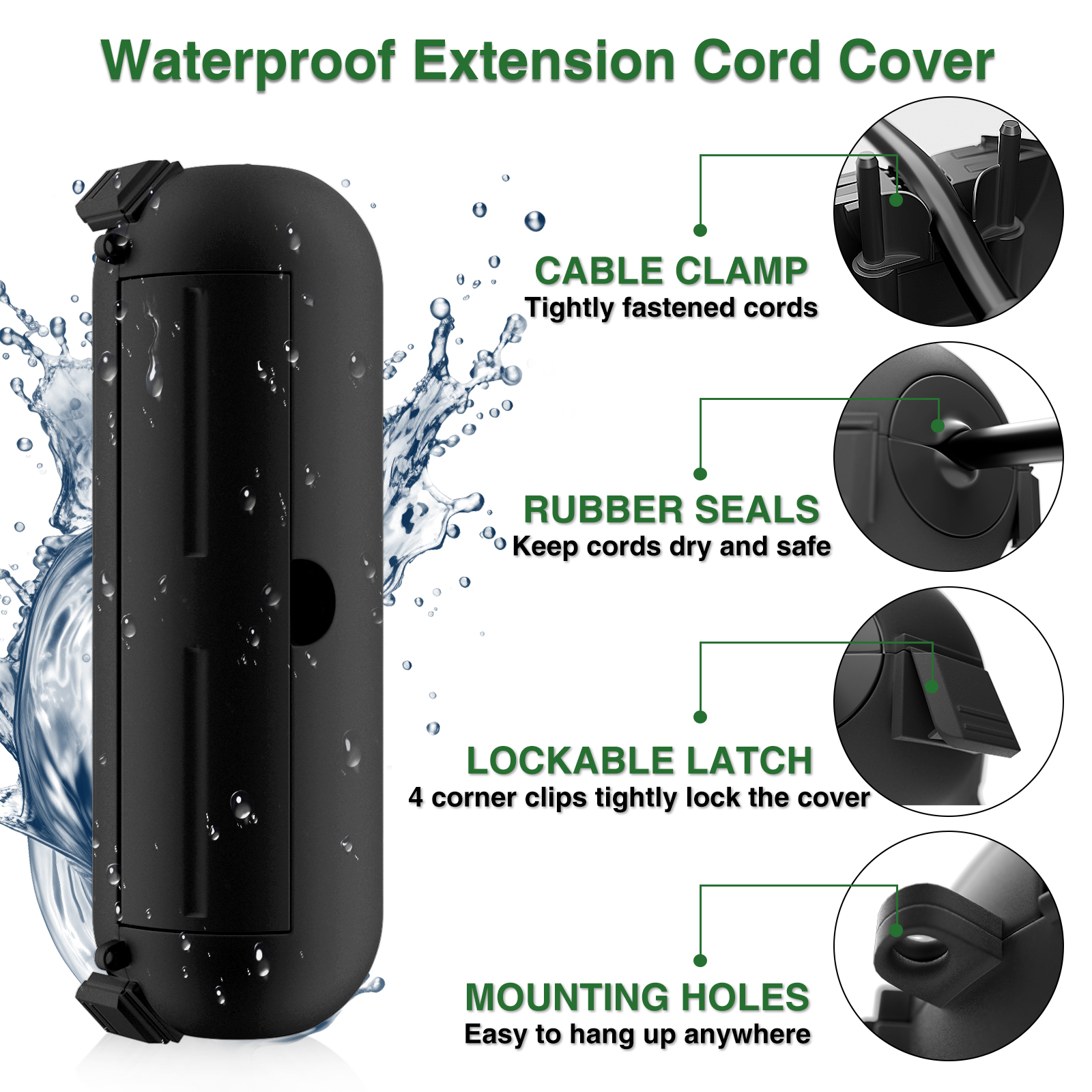 Weatherproof Outdoor Extension - Outdoor Lighting Extension Cord recensie en prijs