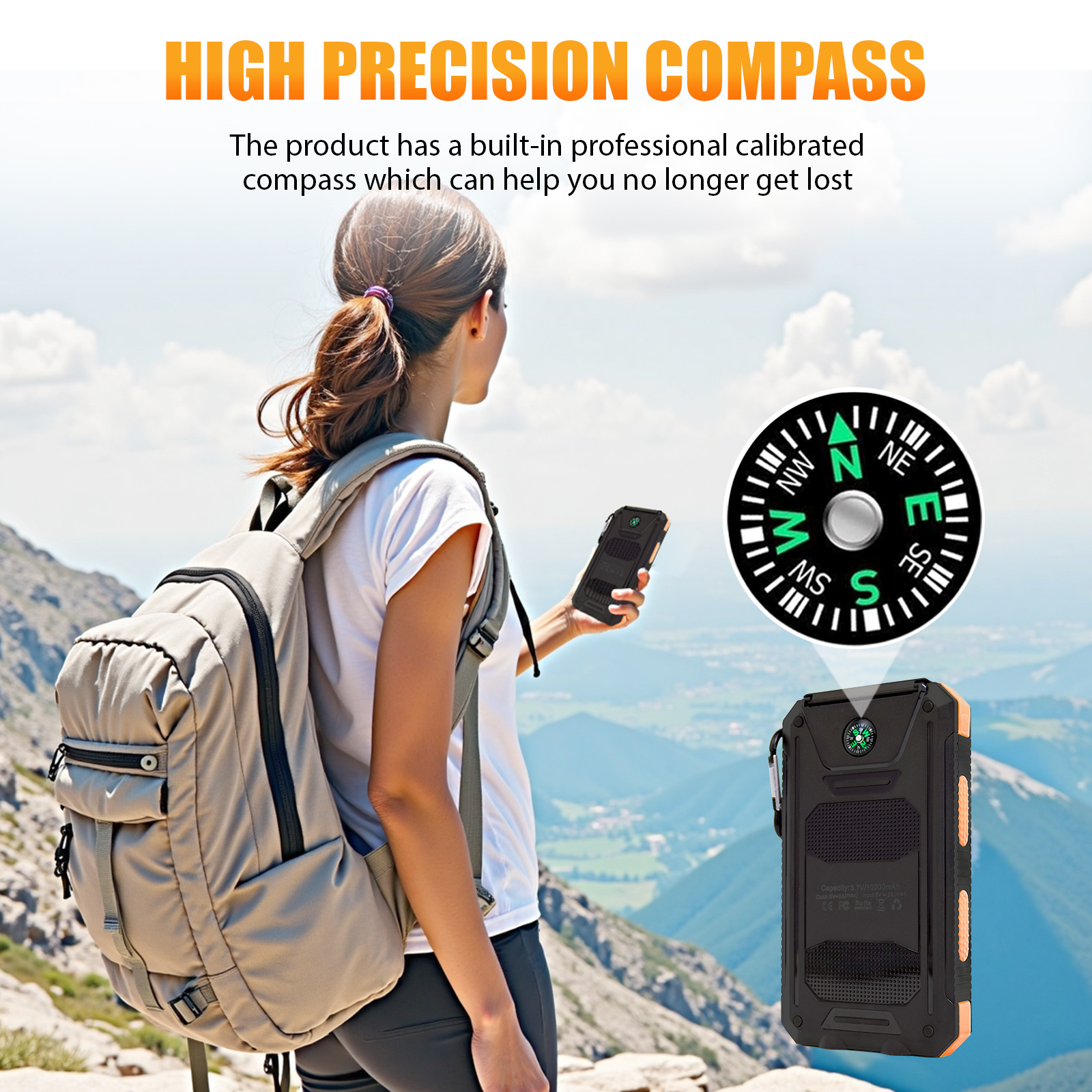 10000mAh Solar Power Bank Port - Outdoor Lighting Ideas For Party recensie en prijs