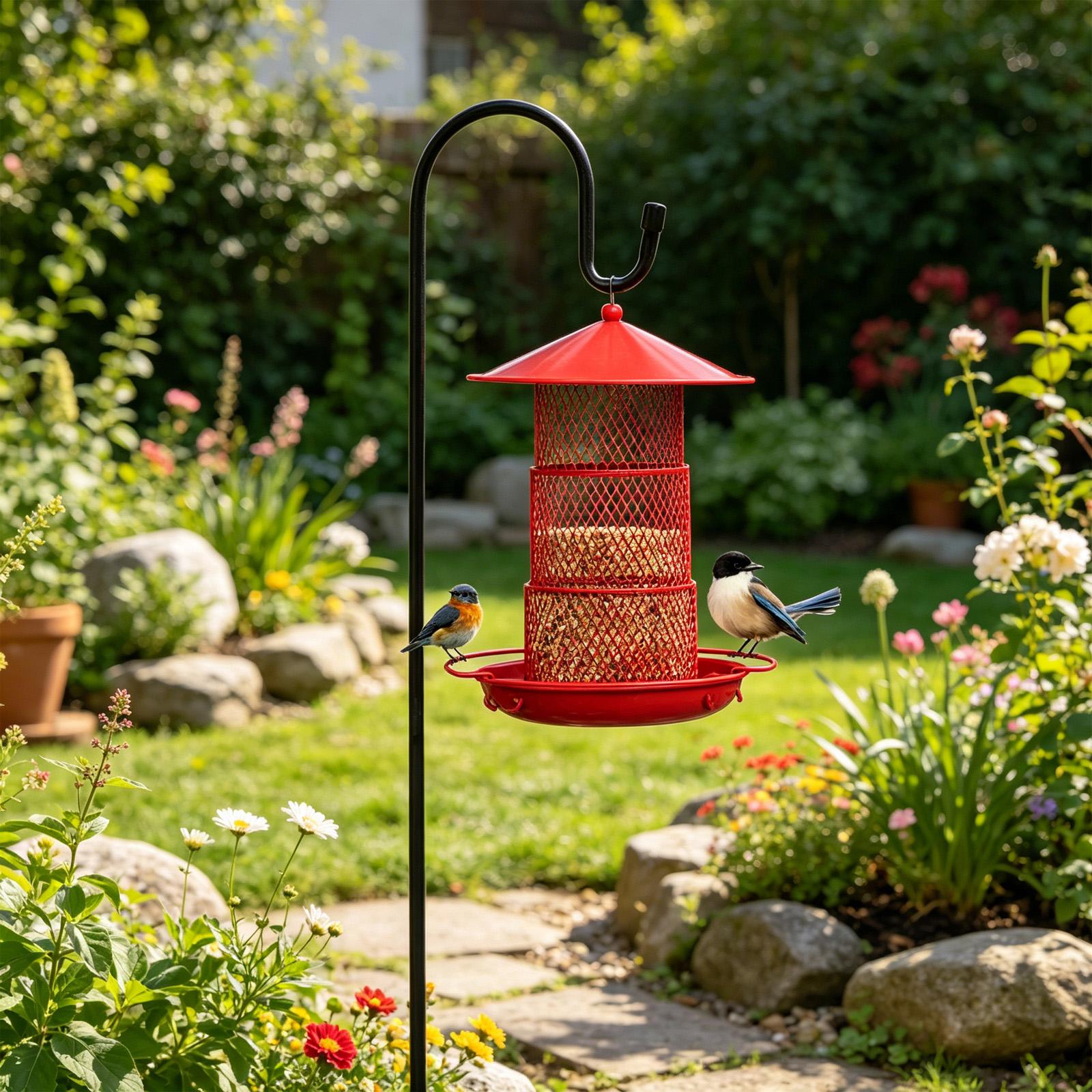 Bird Feeder Hook 47 Inch Metal - Outdoor Lighting Poles recensie en prijs