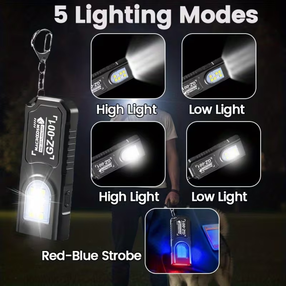 Mini COB LED Keychain Flashlig - Outdoor Lighting Fixtures recensie en prijs